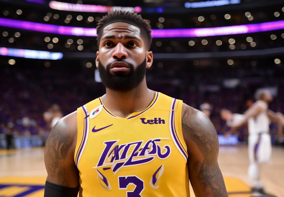 湖人迎战安东尼·戴维斯：地板故障插曲下的内线对决，艾顿带伤出战定胜负